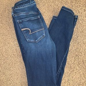 American Eagle skiing jeans